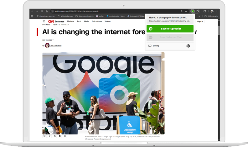 All your reading in sync on all your devices